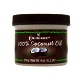 Cococare 100% Pure Coconut Oil - All Natural Coconut Oil for Skin and Hair 4 OZ (Pack of 12)