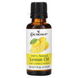 Cococare 100% Natural Lemon Oil 1 fl oz (30 ml) (Pack of 12)