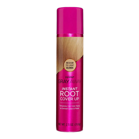 Everpro Gray Away Instant Root Touch-up Spray Medium to Light Blonde 2.5 oz (Pack of 12)