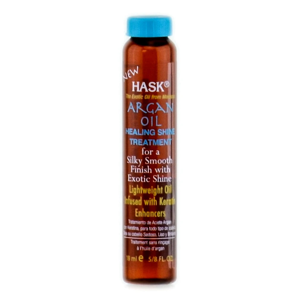 Hask Argan Oil Healing Shine Hair Treatment 0.63 FL OZ (Pack of 24)