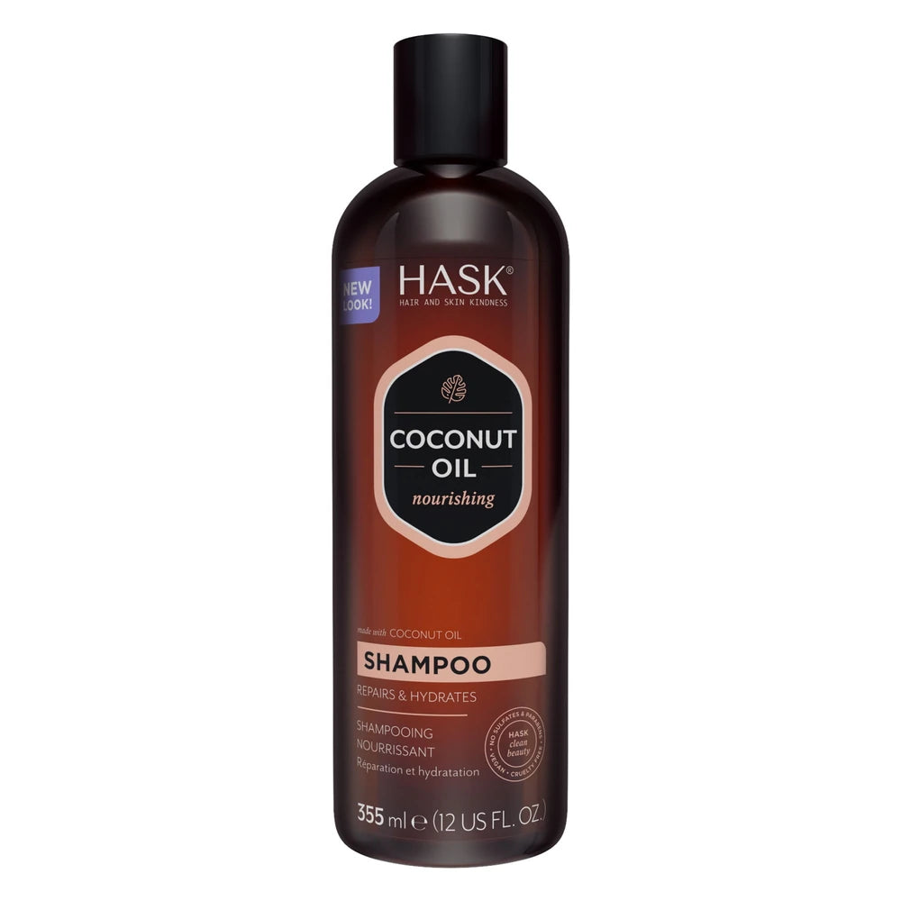 Hask Coconut Oil Nourishing Shampoo - 12 fl oz (Pack of 4)