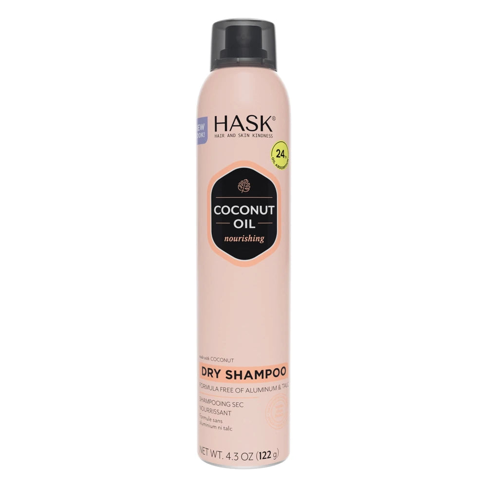Hask Monoi Coconut Nourishing Dry Shampoo 4.3 oz (Pack of 4)
