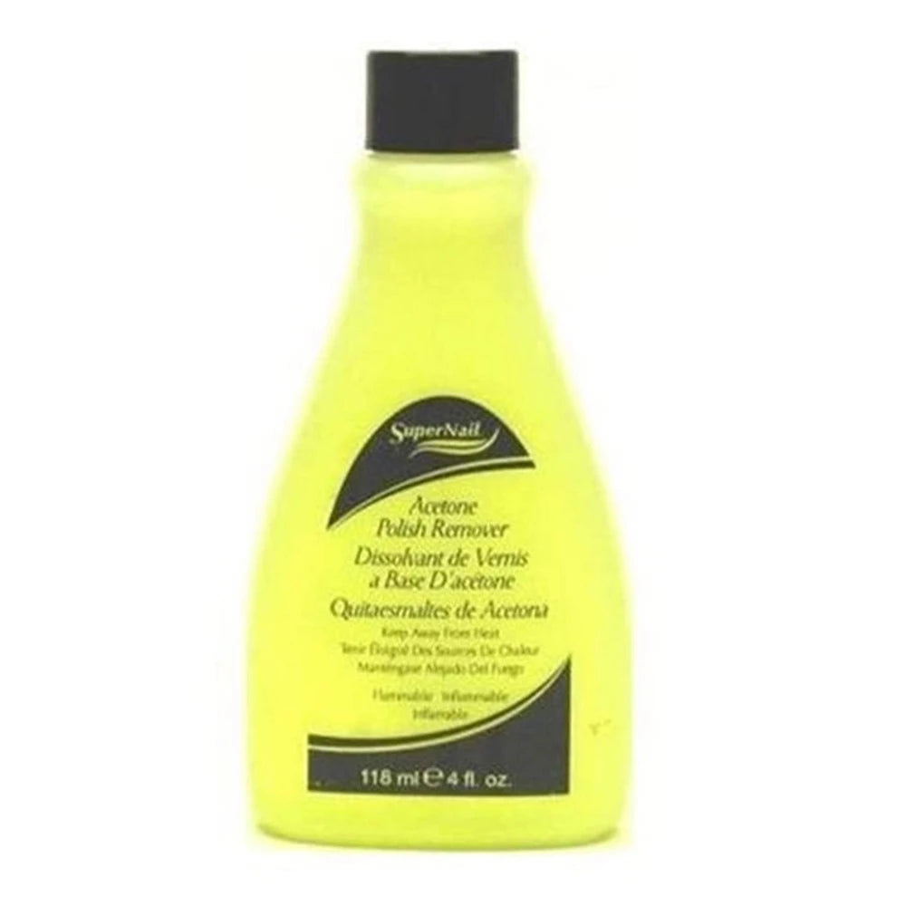 SuperNail - Acetone Polish Remover Regular 4. Oz (Pack of 24)