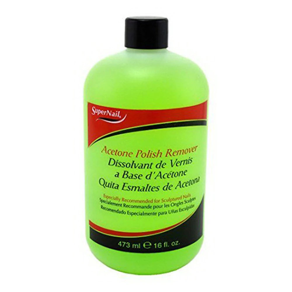 SUPERNAIL ACETONE REMOVER 16 Oz (Pack of 24)