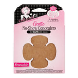 Hollywood Fashion Secrets Gentle No-Show Concealers - Shade: DARK (Pack of 24)