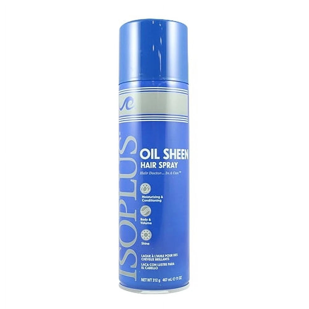 Isoplus Oil Sheen Hair Spray, Ounce (B000TBXRVY) 11 Oz (Pack of 12)