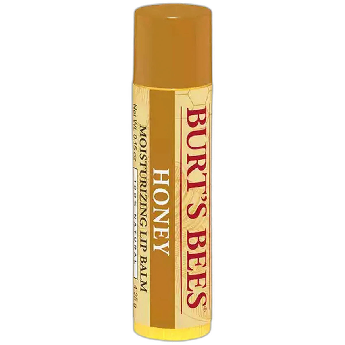 Burts Bees Moisturizing Lip Balm Honey 0.15Oz (Pack Of 72)