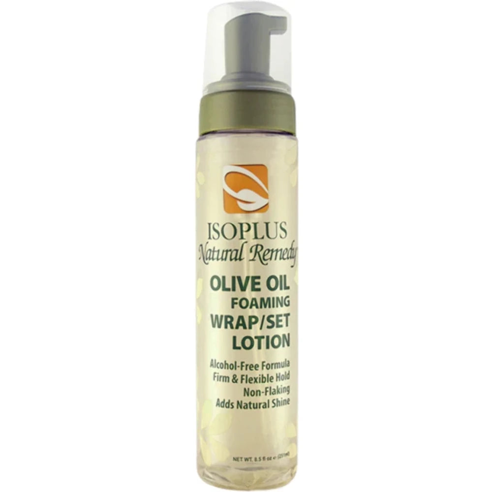 Isoplus Natural Remedy Olive Oil Foaming Lotion 8.5. Oz (Pack of 12)