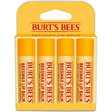 Burts Bees Natural Moisturizing Lip Balm With Beeswax 0.15Oz (Pack Of 12)