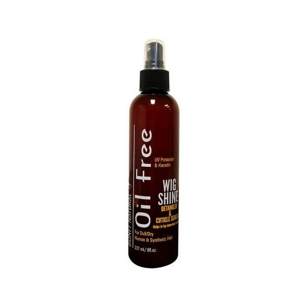 Bonfi Natural Bonfi Oilwig Shine Detangler & Cuticle Sealer 8. Oz (Pack of 12)