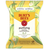 Burts Bees White Tea Facial Cleansing Towelettes Unscented 5.1oz (Pack of 12)