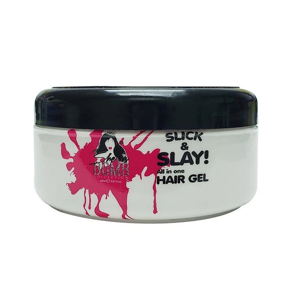 She Is Bomb Collection Slick & Slay Hair Gel 5.07oz/ (Pack of 24)