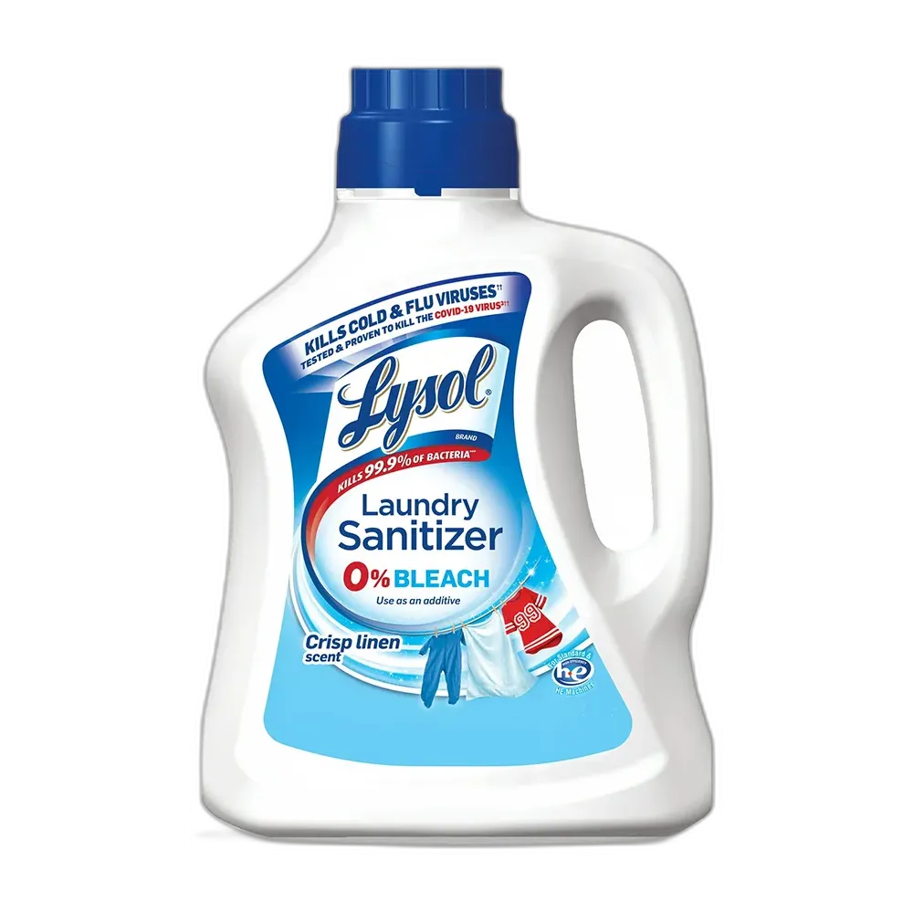 Lysol Laundry Sanitizer Crisp Linen 90Oz (Pack of 4)