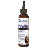 ISOPLUS - Black Castor Oil Coconut Oil Hair Scalp Therapy 4 Oz (Pack of 12)