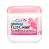 Jergens All Purpose Face Cream Deep Cleansing Moisturizer Lotion for Dry Skin 15 Oz (Pack of 6)