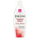 Jergens Original Scent with Cherry Almond Body Lotion Dry Skin Body Moisturizer 26.5. Oz (Pack of 6)