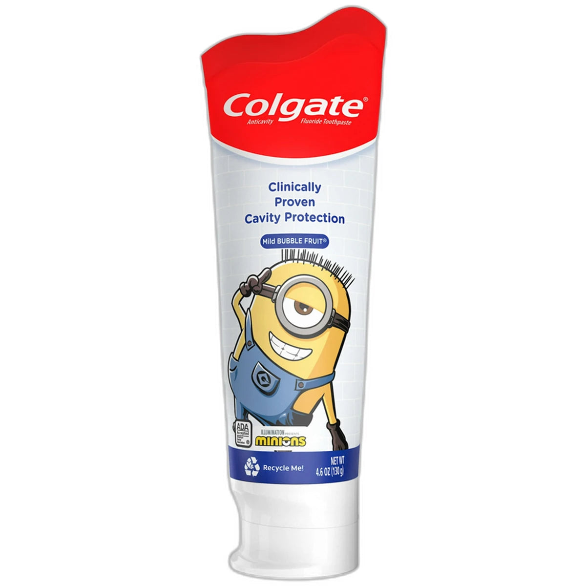 Colgate Kids Toothpaste Bubble Fruit Minions 4.6Oz (Pack of 12)