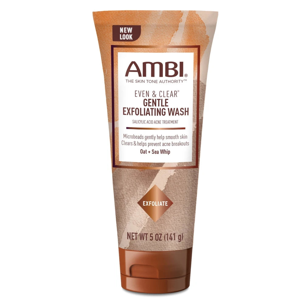 Ambi Skincare Even & Clear Exfoliating Wash - Scented - 5oz (Pack of 12)