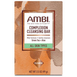 AMBI Complexion Cleansing Bar Soap Green Tea and Aloe 3.5 oz (Pack of 24)