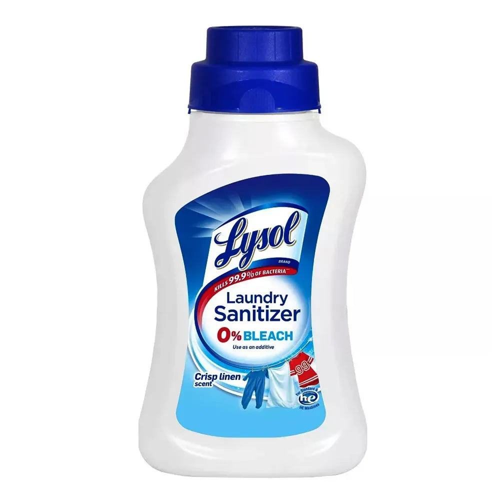 Lysol Laundry Sanitizer Additive Crisp Linen 41Oz (Pack of 6)