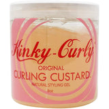 Kinky-Curly Original Curling Custard Natural Styling Gel (Size : 8 oz) (Pack of 12)
