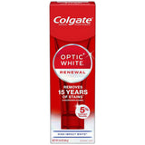 Colgate Optic White Renewal Teeth Whitening Toothpaste 3Oz (Pack of 24)