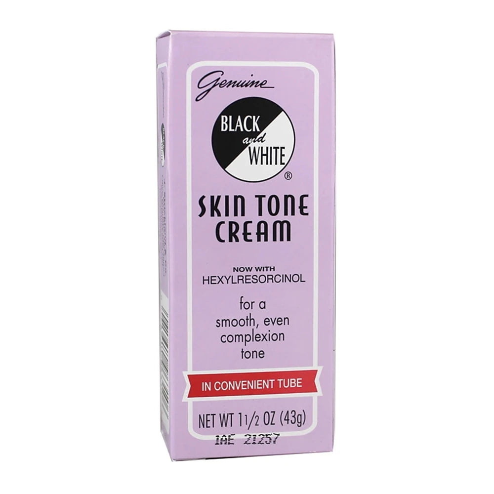 Black & White Skin Tone Cream 1.5 oz (Pack of 12)