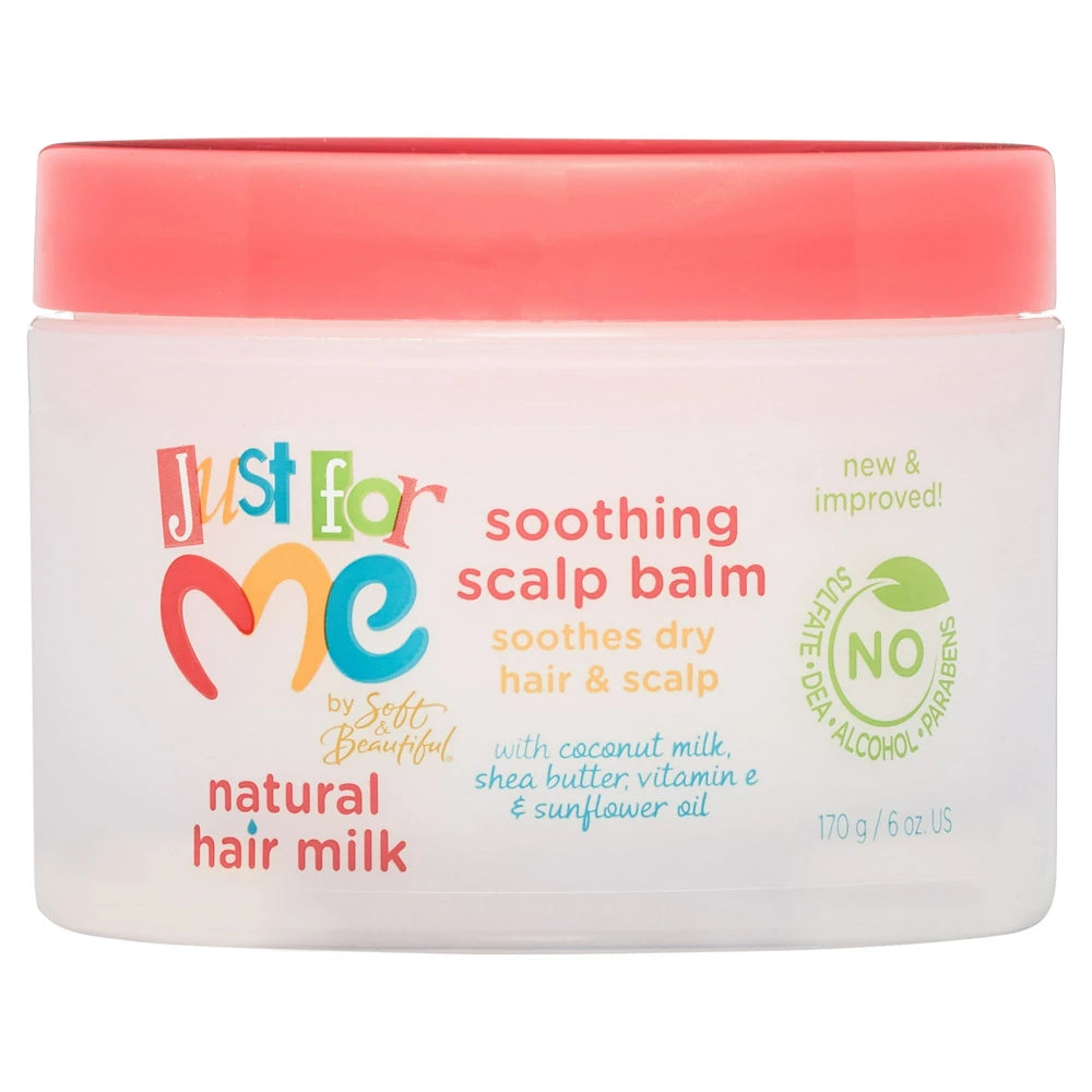 Just For Me Soothing Scalp Balm – Dry & Damaged Hair 6 Oz (Pack of 6)