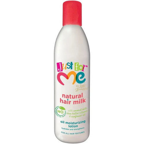 Just For Me Oil Moisturizing Hair Milk 10 fl oz. All Hair Types (Pack of 6)