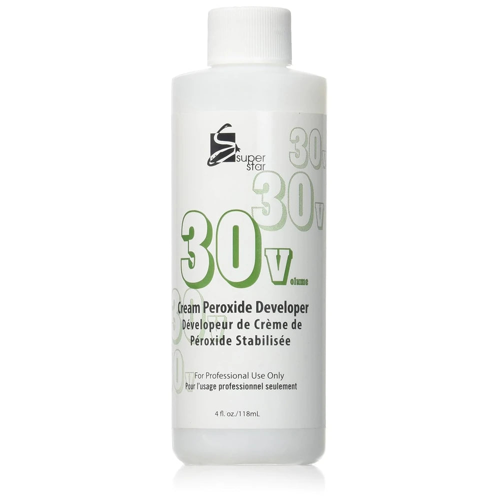 Superstar 30 Volume Cream Peroxide Developer 4 oz (Pack of 36)