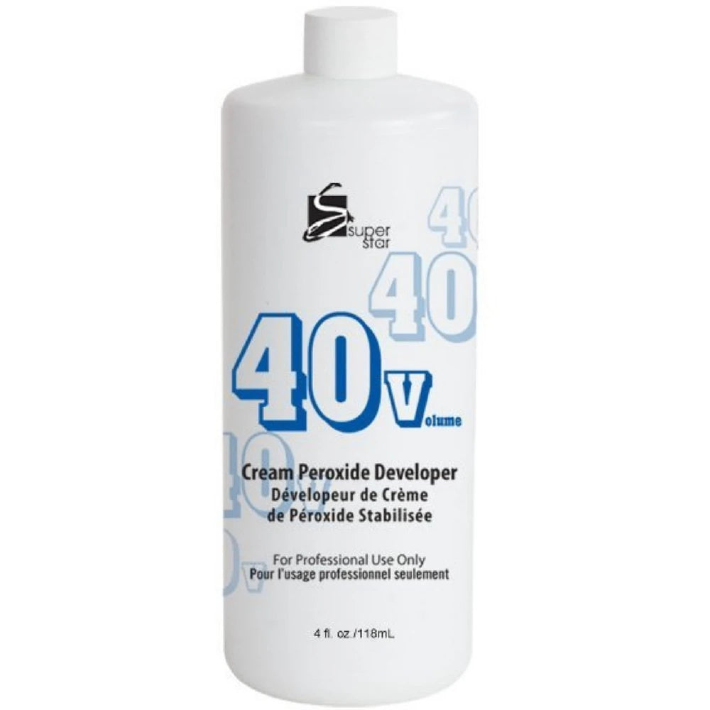 Superstar 40 Volume Cream Peroxide Developer 4 oz (Pack of 36)