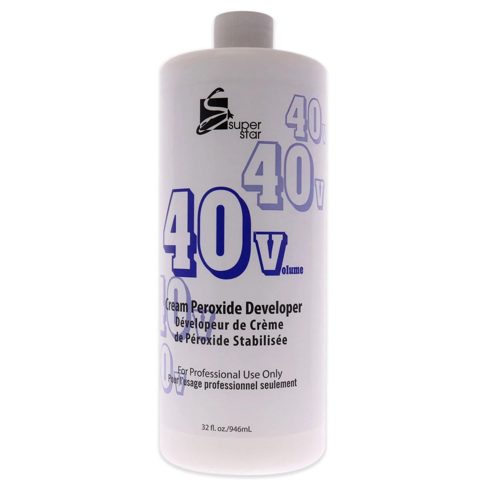 Marianna Super Star 40 Volume Cream Peroxide Developer 32 oz Cream (Pack of 12)