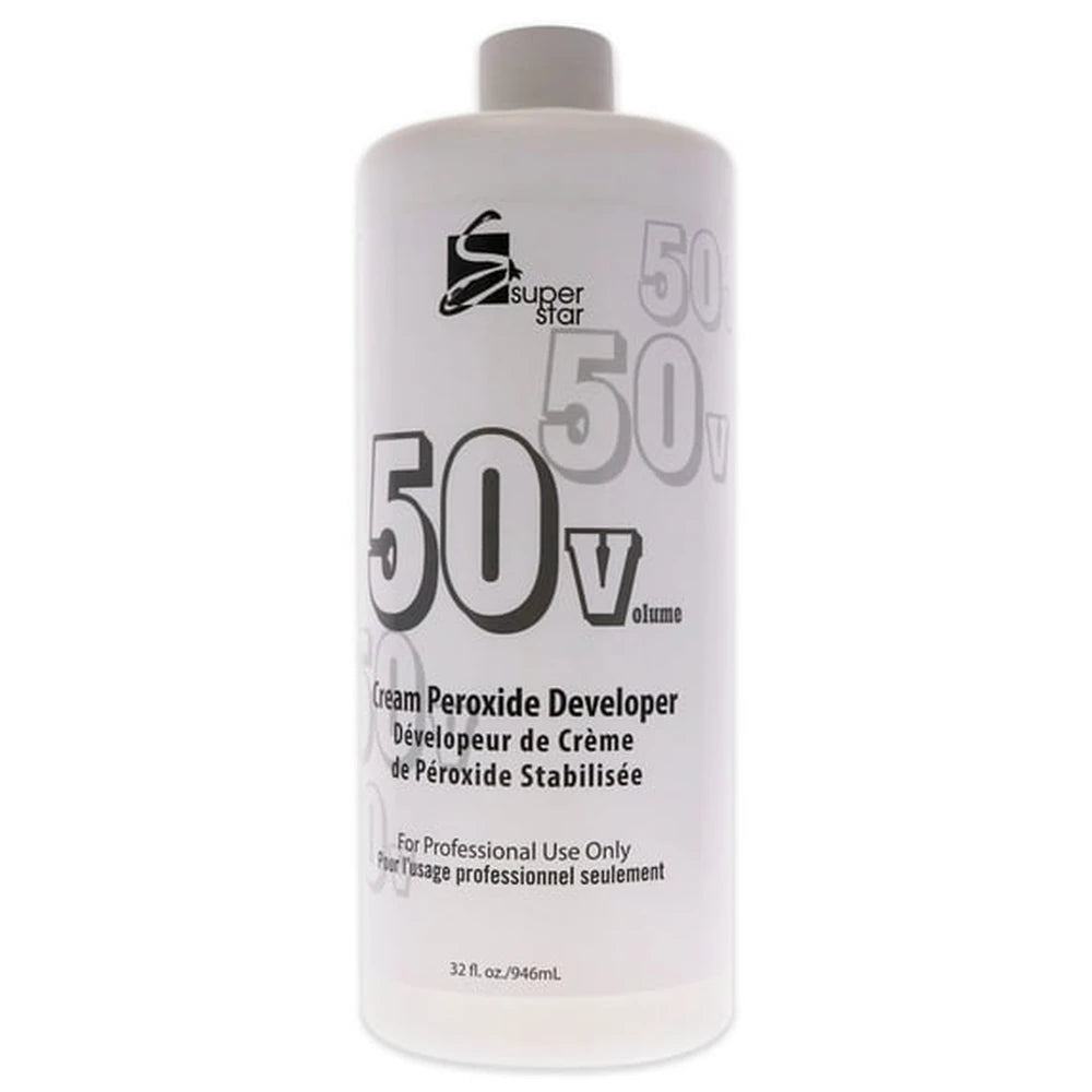 Marianna Super Star 50 Volume Cream Peroxide Developer 32 oz Cream (Pack of 12)