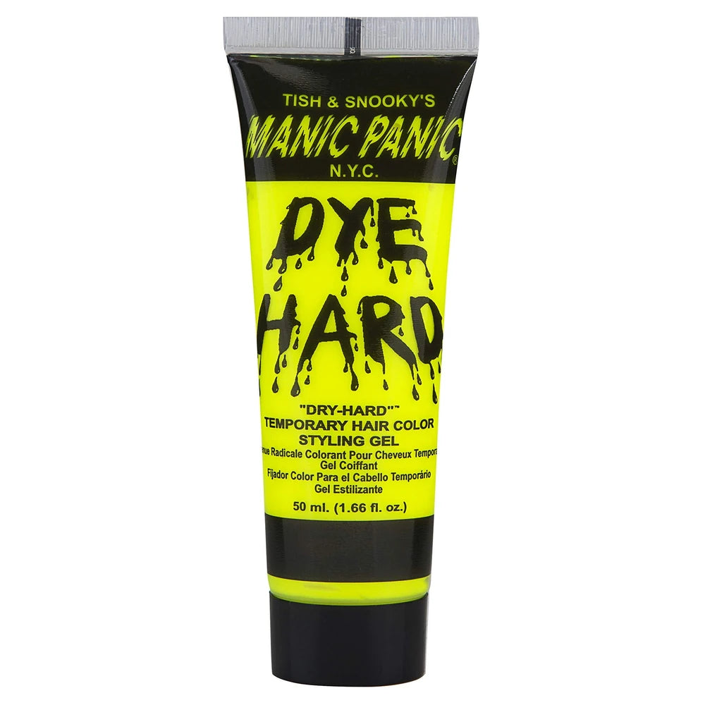 Manic Panic Electric Banana Dye Hard Gel Neon Yellow 1.66 oz (Pack of 12)