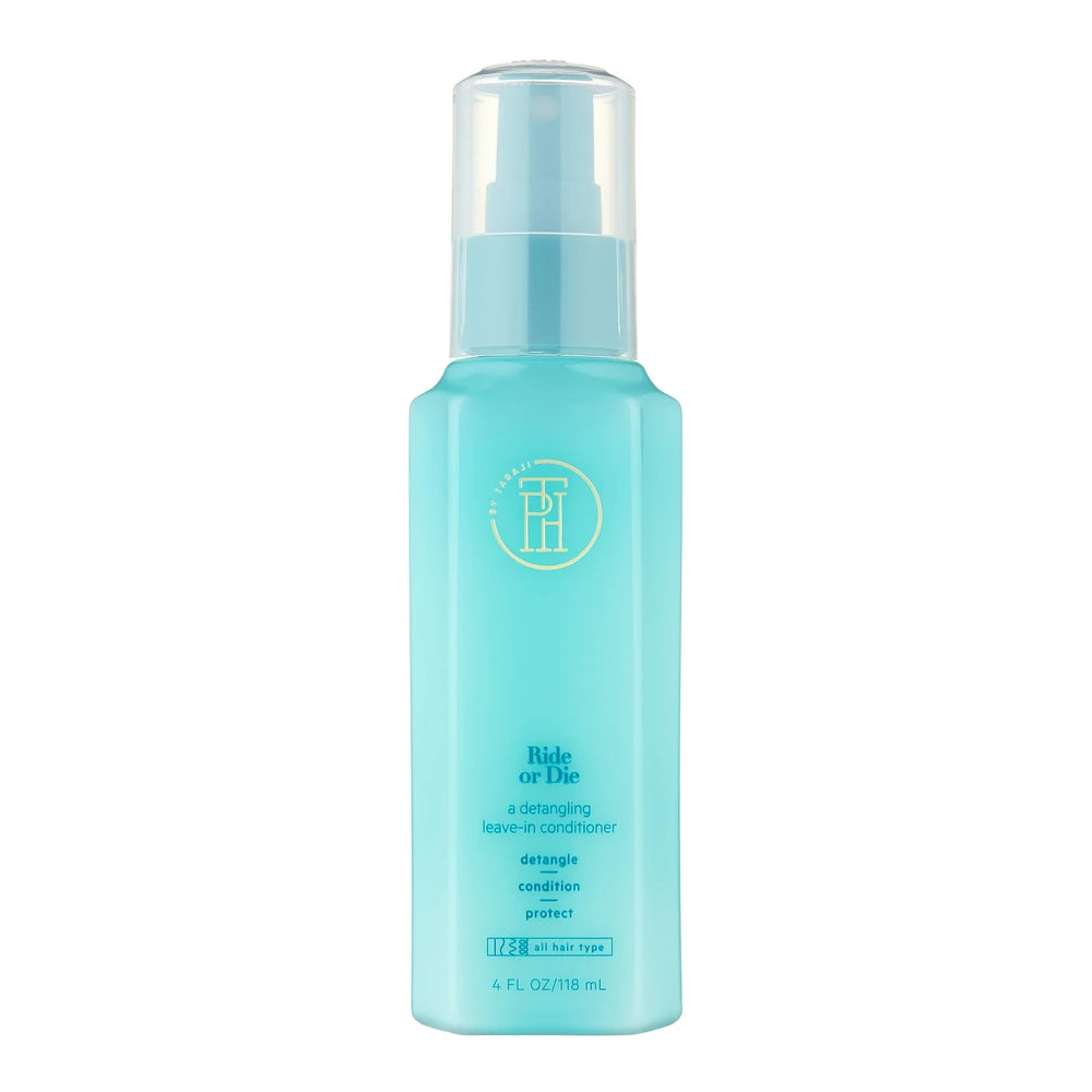 TPH BY TARAJI Ride or Die Biotin Leave in Conditioner Spray Detangler for Dry Ha 4 Oz (Pack of 12)
