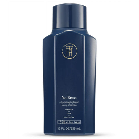 TPH BY TARAJI No Brass Vitamin E Hydrating Blue Toner Shampoo for Brunettes & Co 12 Oz (Pack of 9)