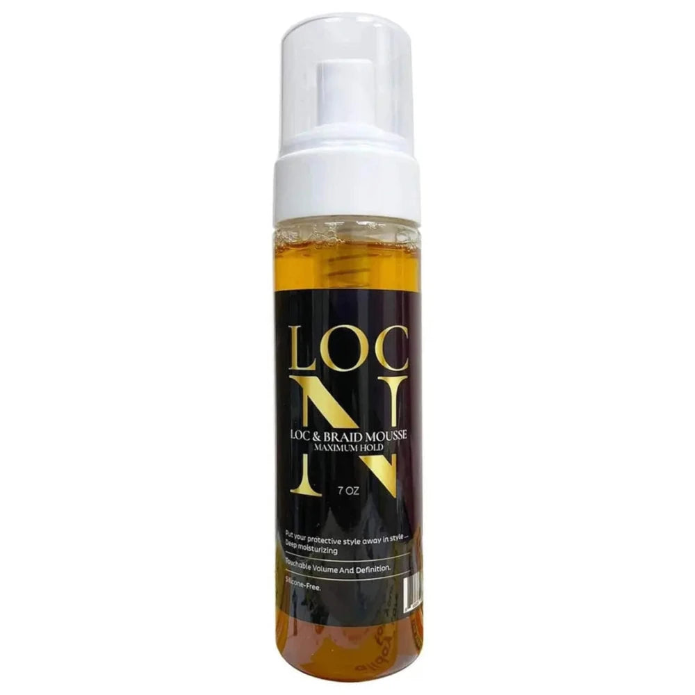 Loc N Loc Braid Mousse - Maximum Hold - 7 oz (Pack of 12)