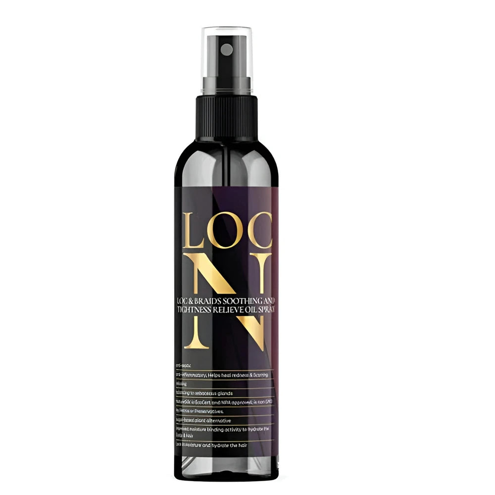 Loc N Loc & Braids Soothing And Tightness Relieve Oil Spray 8 Oz Hair Styling (Pack of 12)