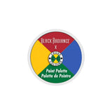 Black Radiance Cross Colors Paint Palette - 0.52oz (Pack of 48)