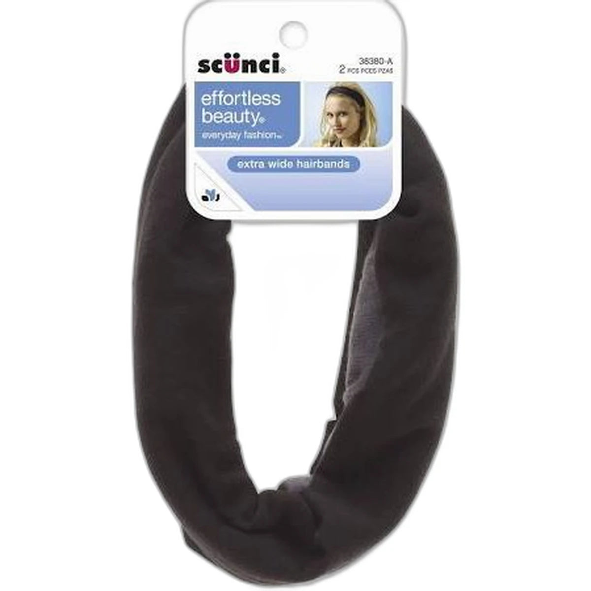 Scunci Extra Wide Hairbands 0.53Oz (Pack of 48)