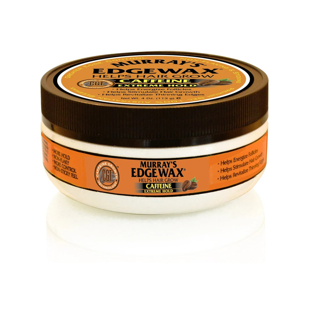 Murray s Caffeine Edgewax Extreme Gel 4 oz. Unisex Scalp Care Conditioning (Pack of 6)