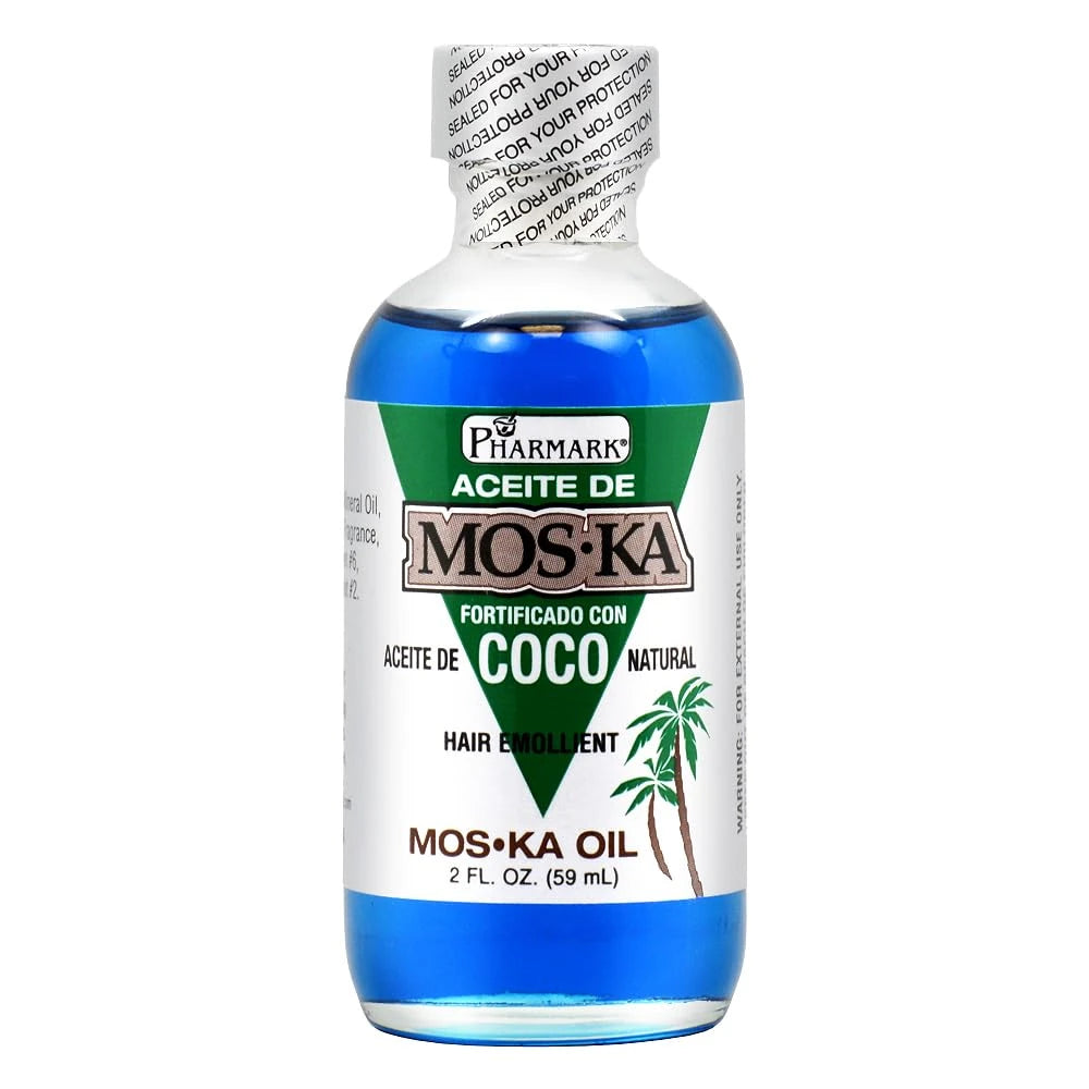 Phamark Drug & Spice Corp. Aceite de Moska Fortificado Con Coco -ounce Hair Oil 2 Oz (Pack of 24)
