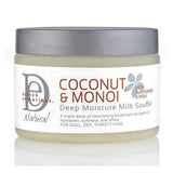 Design Essentials Coconut & Monoi Deep Moisture Milk Souffle Hair Cream 12 oz - (Pack of 12)