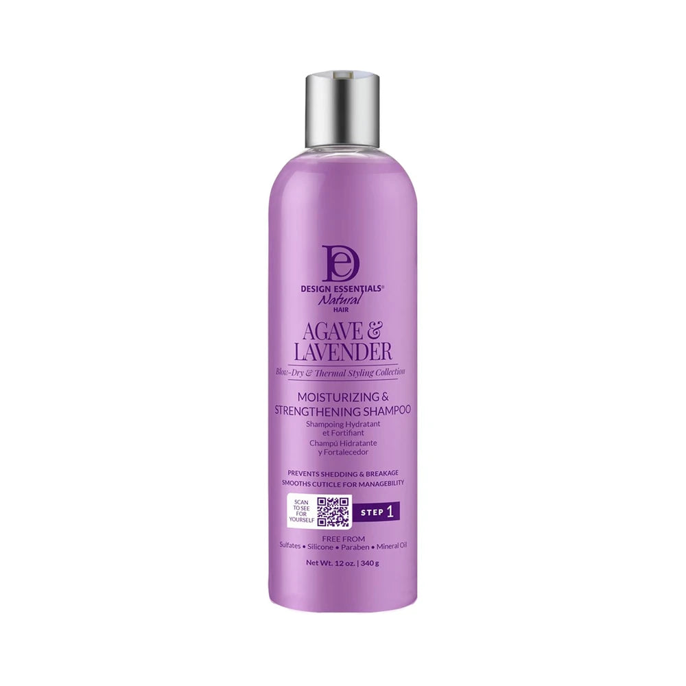 Design Essentials - Agave and Lavender Moisturizing Hair Bath . Moisturizin 12 oz (Pack of 12)