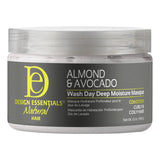Design Essentials - Almond and Avocado Wash Day Deep Moisture Masque 12 oz (Pack of 12)