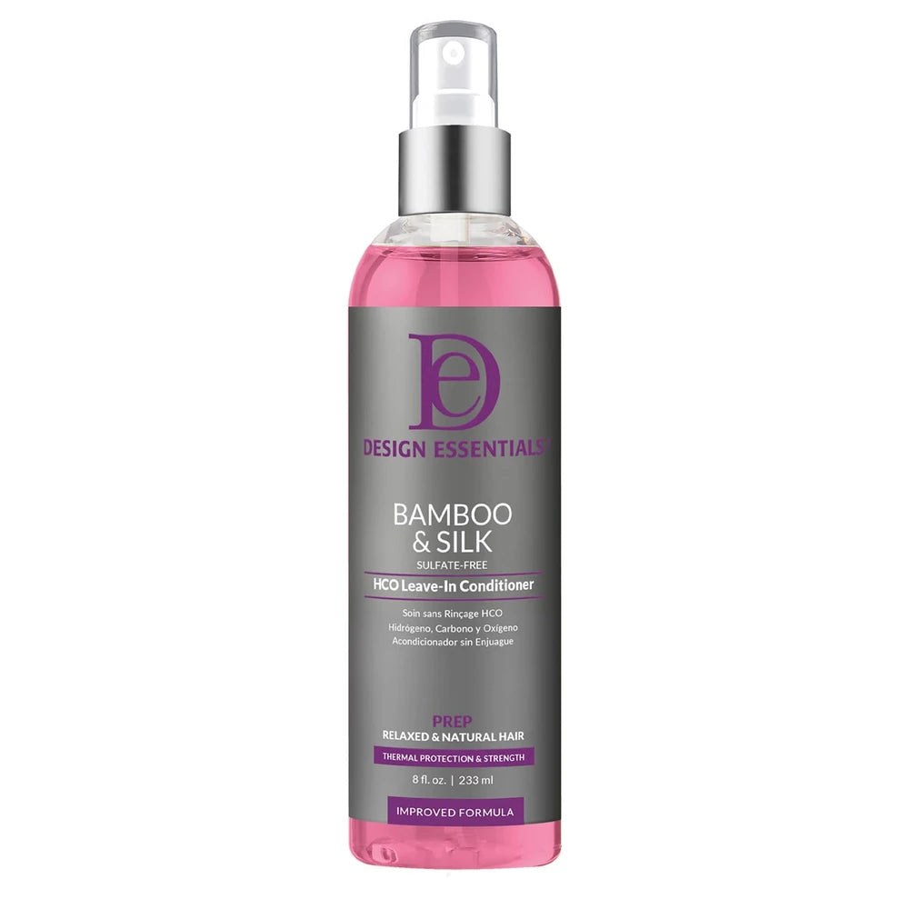 Design Essentials - Bamboo Silk Leave-In Conditioner 8 Oz (Pack of 12)