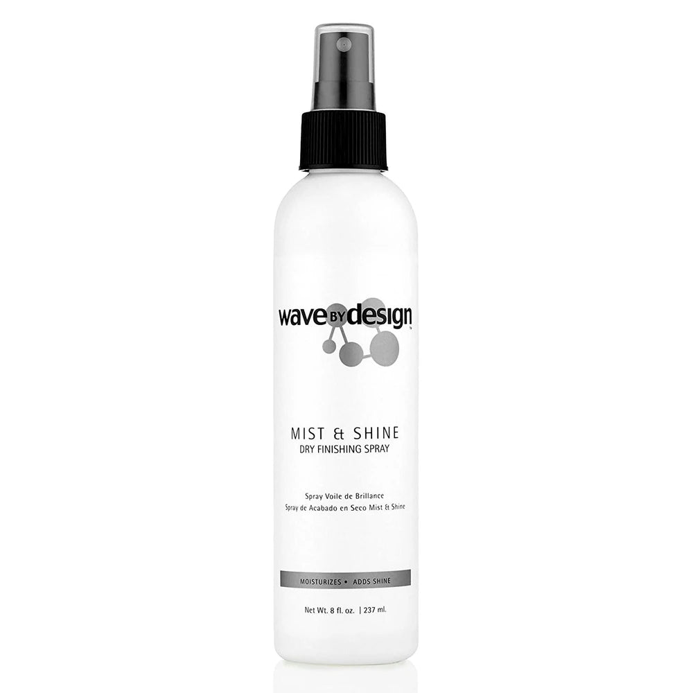 Design Essentials Mist & Shine Dry Finishing Spray - 8 oz (Pack of 12)