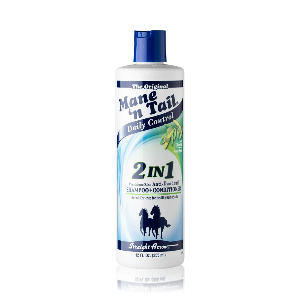 Mane n Tail: Daily Control 2-in-1 Anti-Dandruff Shampoo & Conditioner (12 Oz) (Pack of 6)