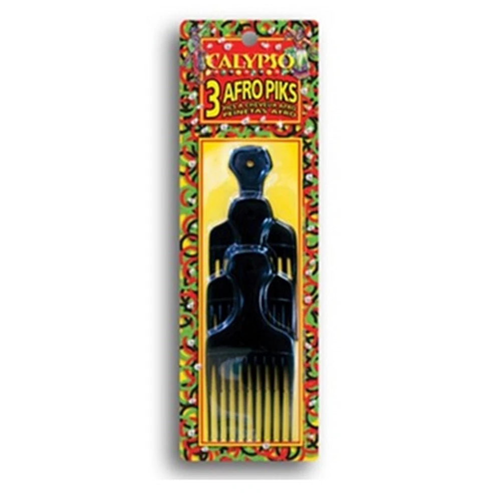 Calypso - 3 Afro Piks (Pack of 48)