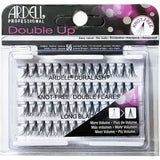 Ardell Professional Double Individuals Knot-Free Double Flares - Long Black (Pack of 72)